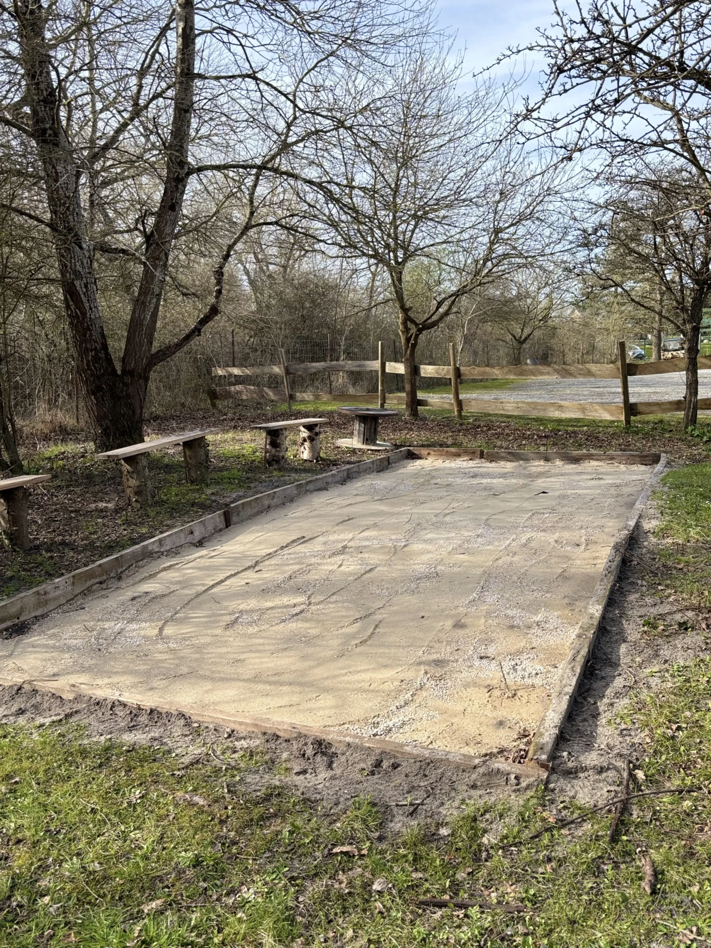Terrain de pétanque